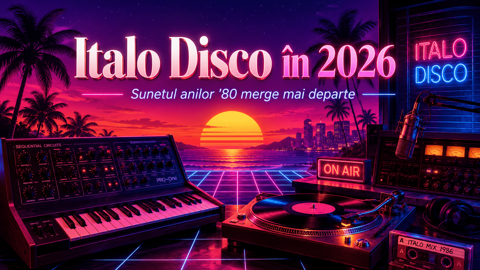 Italo Disco în 2026 – sunetul anilor ’80 la Radio Damici